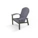 Highland Dunes Augusto Metal Adirondack Chair in Gray | 37.5 H x 30 W x 32 D in | Wayfair D13B13DCF52F427EBB1C57453BA1A1EC