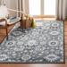 White 79 x 0.23 in Indoor/Outdoor Area Rug - Charlton Home® Slesnick Oriental Dark Gray/Ivory Indoor/Outdoor Area Rug Polyester | Wayfair