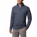 Columbia Men's Hart Mountain III Half Zip Hiking Shirt, Collegiate Navy Solid, S