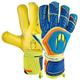 HO Soccer Sentinel Kontakt Evolution Blue Torwarthandschuhe, Unisex-Erwachsene, 0510651 5 Blue/Lime/Orange