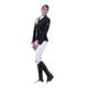 Equi-Theme/Equit'M Damen Softshell Wettkampfjacke, Black/Light Grey, One Size, 988549236