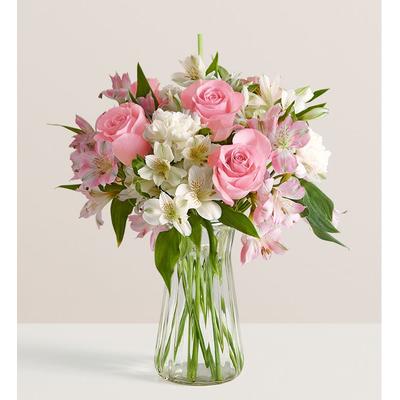 1-800-Flowers Flower Delivery Cherished Blooms Bouquet W/ Clear Vase | Happiness Delivered To Their Door
