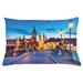 East Urban Home Urban Indoor/Outdoor Lumbar Pillow Cover Polyester | 16 H x 26 W x 0.1 D in | Wayfair 8AF318B3F2BE4B38B18F512C2CF76D72