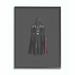 Stupell Industries 'Star Wars Darth Vader Famous People Characters Fashion Design' Graphic Art on Canvas in Gray/Green | Wayfair fba-153_fr_11x14