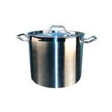 Winco SST-20 20 qt. Stainless Steel Stock Pot with Cover screenshot. Cooking & Baking directory of Home & Garden.