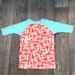 Lularoe Shirts & Tops | Lularoe Unisex Kids Sloan Print T-Shirt, 10/12 | Color: Blue/Red | Size: 10/12
