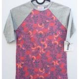 Lularoe Shirts & Tops | Lularoe Youth Unisex Sloan T-Shirt, 14/16 | Color: Gray/Purple | Size: Youth 14-16