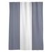 East Urban Home Virginia Window Striped Sheer Rod Pocket Single Curtain Panel Sateen in Green/Blue | 84 H in | Wayfair