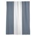East Urban Home South Bend Window Striped Sheer Rod Pocket Single Curtain Panel Sateen in Green/Blue | 84 H in | Wayfair
