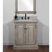 Ophelia & Co. Groth 31" Single Bathroom Vanity Set Marble, Ceramic in Brown | 35 H x 31 W x 22.5 D in | Wayfair F99AAC5DB6AA4A0090BE641667F6A40F