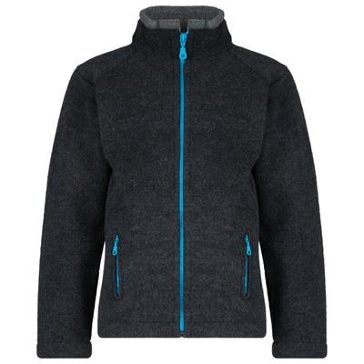 Reiff - Kid's Wollfleecejacke Colori - Merinojacke Gr 104 schwarz