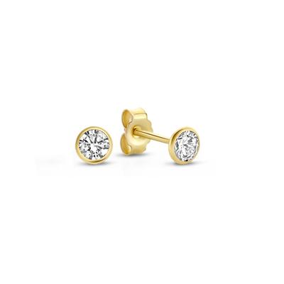 Isabel Bernard - Ohrknöpfe Isabel Bernard Rivoli Juliette - 585 gold Ohrringe 1 ct Damen (135.99 € / 1 ct) Image