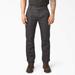 Dickies Men's Flex Regular Fit Duck Carpenter Pants - Stonewashed Slate Size 32 X 34 (DP802)