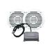 Jensen Bluetooth Amplifier Package w/JAHD240BT 80W 2-Channel Bluetooth Amplifier & MS5006 5" Speakers CPM50 CPM50