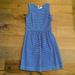 J. Crew Dresses | J Crew Factory Blue/White Stripped Dress Size Xs | Color: Blue/White | Size: Xs