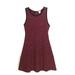 J. Crew Dresses | J.Crew Knit Sleeveles Dress Size 2 | Color: Black/Red | Size: 2