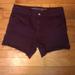 American Eagle Outfitters Shorts | Burgundy American Eagle High Rise Shortie | Color: Purple/Red | Size: 6