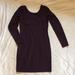 Athleta Dresses | Athleta Dress Fitted W/Tons Of Stretch Scuba | Color: Purple | Size: S