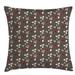 East Urban Home Indoor/Outdoor Floral 36" Throw Pillow Cover Polyester | 36 H x 36 W x 0.1 D in | Wayfair ADE0EE12FFEF423CBA0905C82877F11A