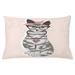 East Urban Home Teen Room Indoor/Outdoor Polka Dots Lumbar Pillow Cover Polyester | 16 H x 26 W x 0.1 D in | Wayfair