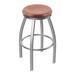 Holland Bar Stool 802 Misha Swivel Bar Stool Wood/Metal in Gray | 19 W x 19 D in | Wayfair 80236PWMedOak