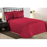 Winston Porter Bechtold Bedspread Polyester/Polyfill/Cotton in Red | Cal. King Quilt | Wayfair F1421C032149478FA71E8D9A825AFEA4