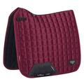 LeMieux Dressage Loire Classic Square Saddle Pad - Saddle Pads for Horses - Equestrian Riding Equipment and Accessories (Mulberry - Large)