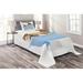 East Urban Home Microfiber Farmhouse/Country Coverlet/Bedspread Set Microfiber in Blue | Twin Bedspread + 1 Sham | Wayfair