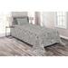 East Urban Home Microfiber Farmhouse/Country Coverlet/Bedspread Set Microfiber in Gray | Twin Bedspread + 1 Sham | Wayfair