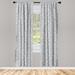 East Urban Home Paisley Semi-Sheer Rod Pocket Curtain Panels Polyester | 95 H in | Wayfair 86C3DF3348234FACA8704C614A948CA0