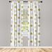 East Urban Home Polka Dots Semi-Sheer Rod Pocket Curtain Panels Polyester | 63 H in | Wayfair F5D6B2D79DD549458DA1F2D1DF99750D