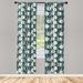 East Urban Home Semi-Sheer Rod Pocket Curtain Panels Polyester | 84 H in | Wayfair F03F77D287C543C98C23BAA0263B7E52