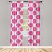 East Urban Home Polka Dots Semi-Sheer Rod Pocket Curtain Panels Polyester | 63 H in | Wayfair 3BC98B1C23CB41AFAC6B246BAD4BE9A5