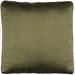 House of Hampton® Madrid Dupioni Box Throw Pillow Cover & Insert Silk/Down/Feather in Green | 18 H x 18 W x 2 D in | Wayfair