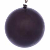 The Holiday Aisle® Wood Grain Ball Ornament Plastic in Indigo | 4.75 H x 4.75 W x 4.75 D in | Wayfair E6A2904638034EB59B40B2620C71BA1B