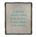 East Urban Home Handwritten Family Love Quote Cotton Woven Blanket Cotton in Gray | 60 W in | Wayfair A36422C1FE314A3BB83E2B713F558F7E