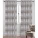 Gracie Oaks Hauge Jacquard Damask Semi-Sheer Rod Pocket Curtain Panels Polyester in White | 96 H in | Wayfair E81B11B8065D433E8F5EBD0095E873E1