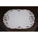 Ophelia & Co. Ollert Tray Cloth in Gray/White | 12 D in | Wayfair XD140251218