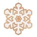 The Holiday Aisle® 3D Snowflake Ornament Plastic in Pink | 25 H x 25 W x 25 D in | Wayfair 09CEDE9552204C72B6C6FF1D7637C8C5