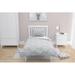 Ophelia & Co. Frawley Peacock Comforter Set Polyester/Polyfill/Microfiber/Jersey Knit/T-Shirt Cotton in Gray | Wayfair