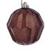 The Holiday Aisle® 5" Glitter Faceted Ball Ornament Plastic in Brown | 5 H x 5 W x 5 D in | Wayfair 7F6743E5E7CF43EDBA770D72A0C5F8AF
