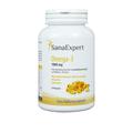 SanaExpert Omega-3 Fettsäuren, 1000 mg, mit natürlichem Fischöl aus Wildfang und Vitamin E, für Gehirn, Herz & Sehkraft, 2-Monatspackung à 120 Kapseln (1)