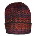 Invisible World 100% Alpaca Wool Beanie Hat Warm Winter Cold Weather Knit for Women or Men Ski Hike and Fashion Noelle Red - Medium