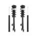 2012-2014 Dodge Charger Front and Rear Suspension Strut and Shock Absorber Assembly Kit - Unity
