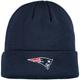 Youth Navy New England Patriots Basic Cuffed Knit Hat