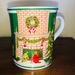 Urban Outfitters Dining | Crown Trent “Santas Here” Mug By Joyce Clark | Color: Green/White | Size: 3.5”H