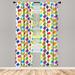 East Urban Home Semi-Sheer Rod Pocket Curtain Panels Polyester | 84 H in | Wayfair ABA1B75EE5274D8696FABB8A52CDE4FD