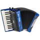 Hohner Bravo II 48 Blue silent key