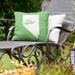 East Urban Home Sweet Indoor/Outdoor Throw Pillow Polyester/Polyfill blend in Green | 16 H x 16 W x 3 D in | Wayfair