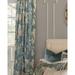 Eastern Accents Alaia Mist Abstract Room Darkening Pinch Pleat Single Curtain Panel Metal | 108 H in | Wayfair CUC-412D